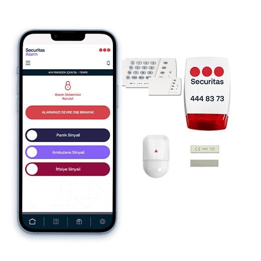 Kablolu Ev Alarm Paketi